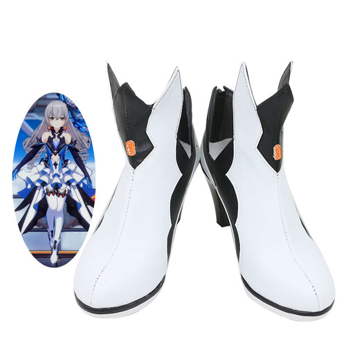 Game Honkai Impact 3rd Bronya Herrscher of Reason Cosplay Shoes