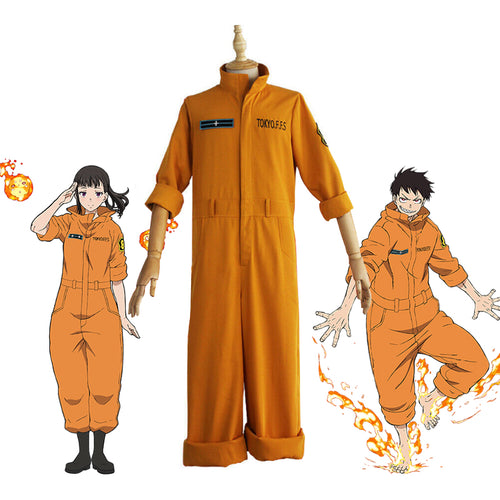Fire Force Inca Cosplay Fire Force Cosplay Wigs & Costume for Sale – Cosplay Clans