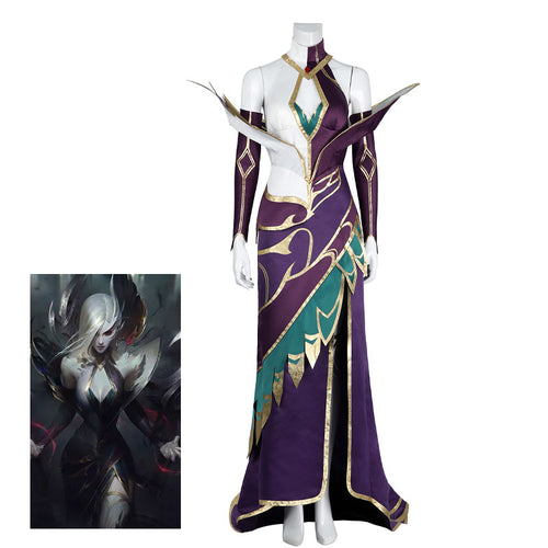 League of Legends Coven Morgana Premium Edition Cosplay Costumes