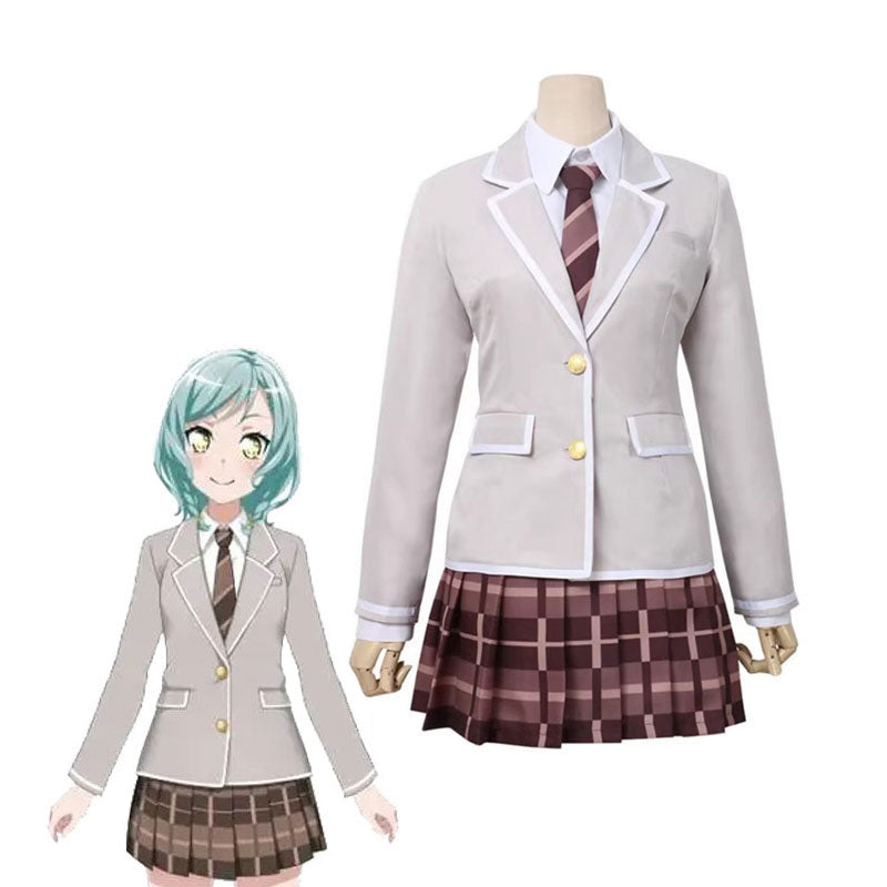 BanG Dream! Hikawa Hina Uniform Cosplay Costumes