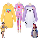 Kpop Demon Hunters Zoe Mira Pajamas Adult Kids Cosplay Costume