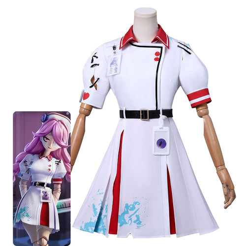Eggy Party Fright Night Escape Heather the Heartless Nurse Cosplay Costumes
