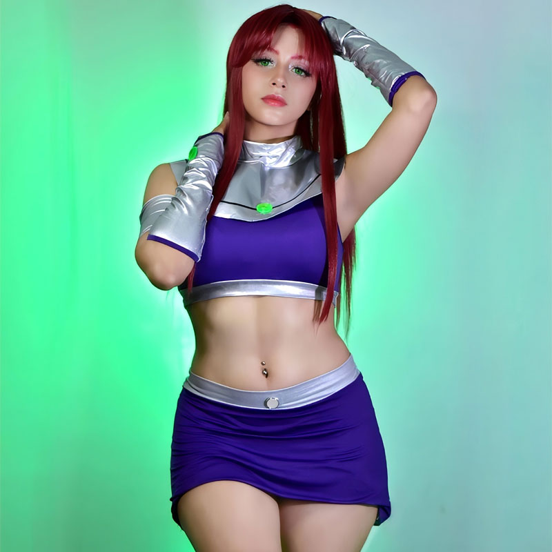 DC New Teen Titans Go Starfire Cosplay