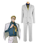 Anime Jujutsu Kaisen Nanami Kento Gray Blue Cosplay Costumes