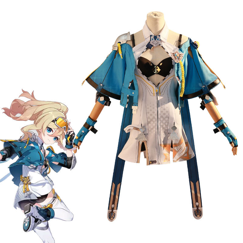 Honkai Impact 3rd Durandal Battlesuit Reign Solaris Cosplay Costume