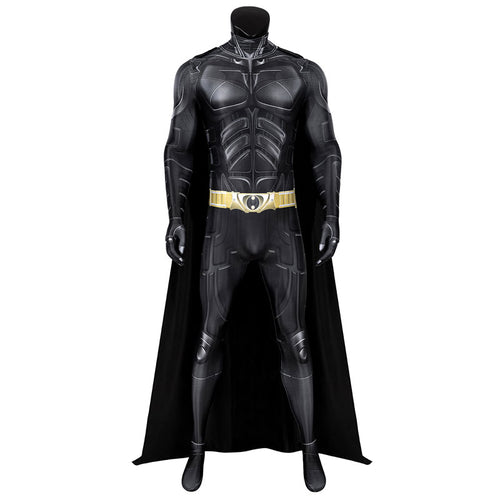 DC The Batman The Dark Knight Rises Bruce Wayne Jumpsuit Cosplay Costumes