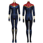 The Marvels Captain Marvel Carol Danvers Jumpsuit Cosplay Costumes