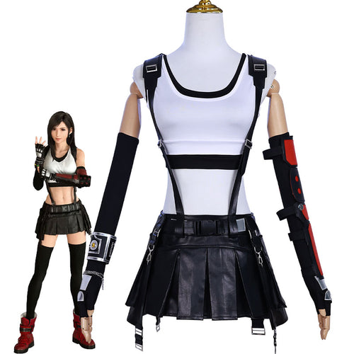 Final Fantasy VII Remake FF7 Tifa Lockhart Cosplay Costume