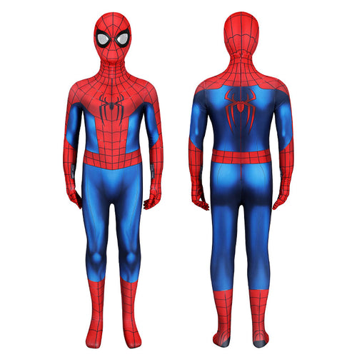 Spider Man : Brand New Day Peter Parker Kids Jumpsuit Cosplay Costume