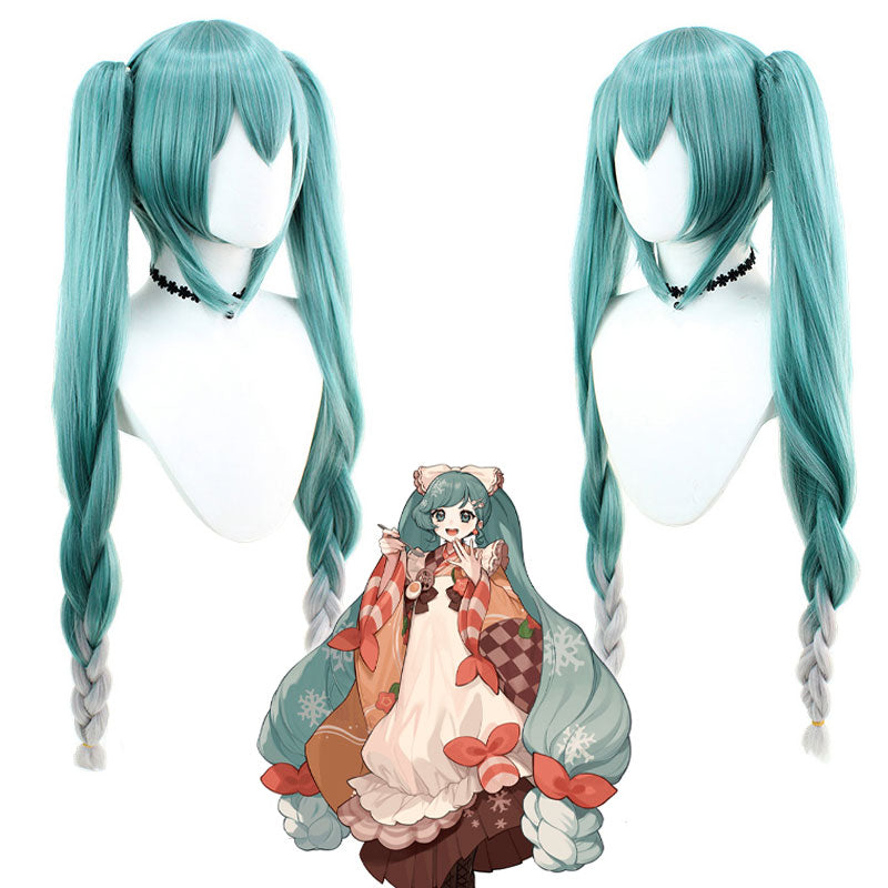 Hatsune Miku Snow Miku 2024 Cosplay Wig