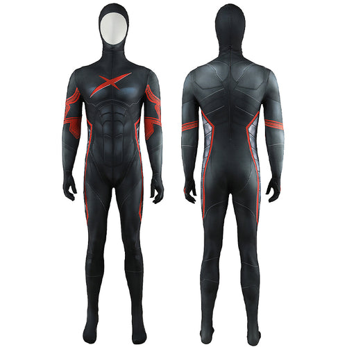 DC Earth-27 Red X Jumpsuit Cosplay Costumes