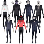 Skibidi Toilet Halloween Jumpsuit Cosplay Costumes