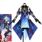 Genshin Impact Twilight Blossom Ganyu Cosplay Costumes