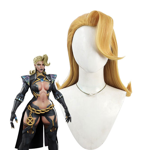 Marvel Rivals Emma Frost X-Revolution Cosplay Wigs