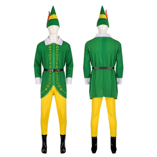 2022 NEW Christmas Costumes Elf Santa Claus Green Christmas Cosplay Costumes