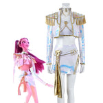 KPop Demon Hunters Mira White Outfit Cosplay Costumes