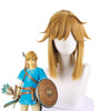 Game The Legend of Zelda: Breath of the Wild Link Cosplay Wig