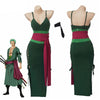 One Piece Roronoa Zoro Female Cosplay Costume