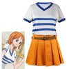 One Piece Nami Fullset T-Shirt Cosplay Costumes