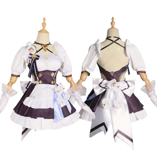 Honkai Impact 3rd Elysia Maid Cosplay Costumes
