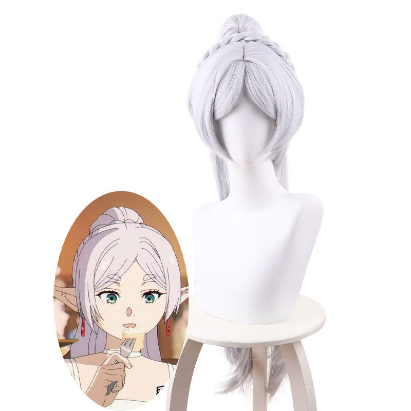 Sousou no Frieren Frieren ponytail Cosplay Wigs