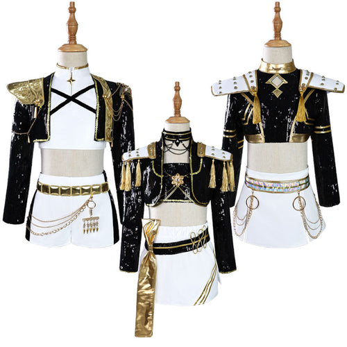 KPop Demon Hunters Rumi Mira Zoey Children's Cosplay Costumes