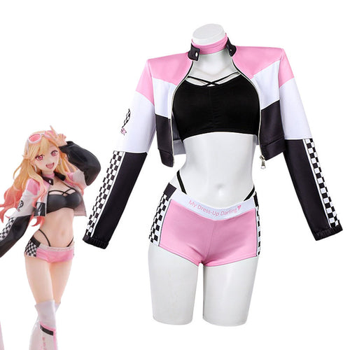 My Dress Up Darling Marin Kitagawa Race Queen Cosplay Costumes