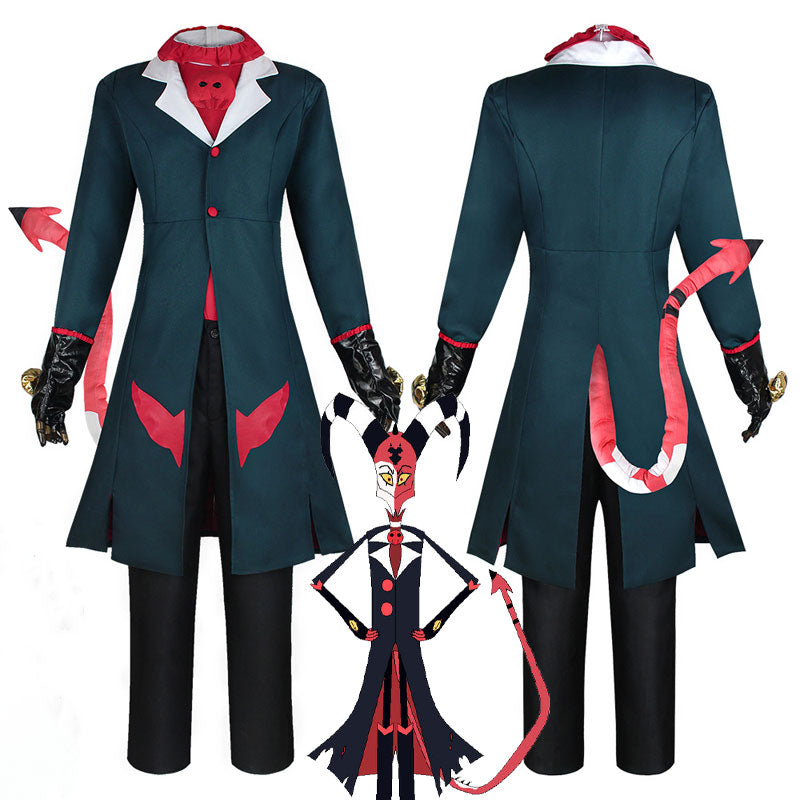 Hazbin Hotel Blitzo Uniform Outfit Full Set Halloween Cosplay Costumes