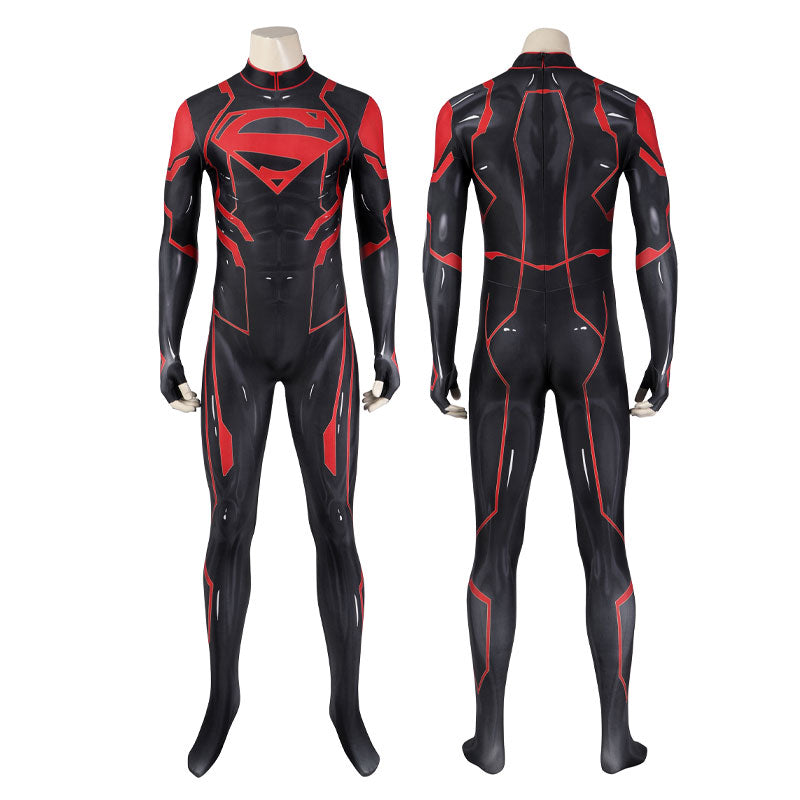 DC New 52 Superboy Jumpsuits Cosplay Costume