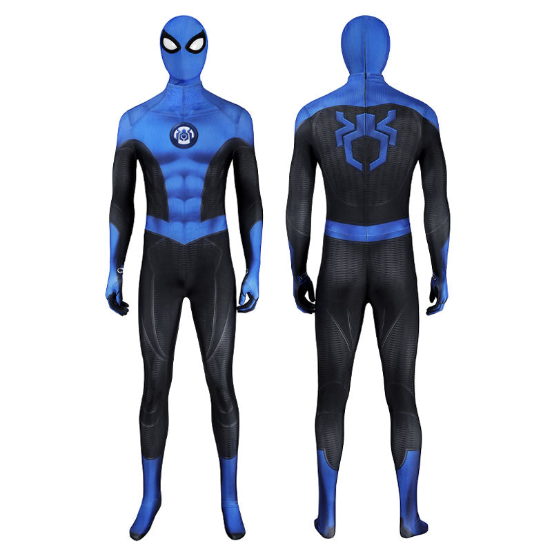Marvel's Spider Man 2 New Blue Suit Cosplay Costume