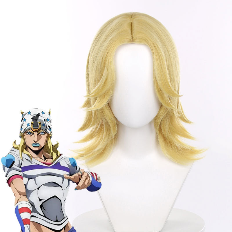 JoJo's Bizarre Adventure: Steel Ball Run Johnny Joestar Cosplay Wigs