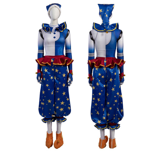 Game Five Nights at Freddy's Moon Halloween Clown Suit Cosplay Costumes