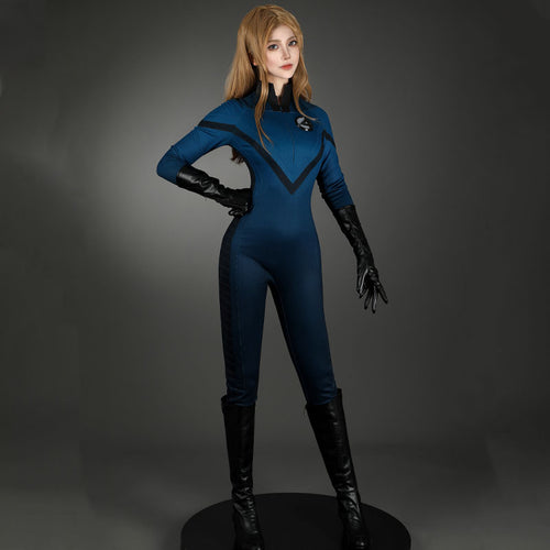Fantastic Four 2005 Invisible Woman Cosplay Costumes