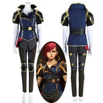 Game League of Legends LOL Arcane Season 2 Vi Cosplay Costume