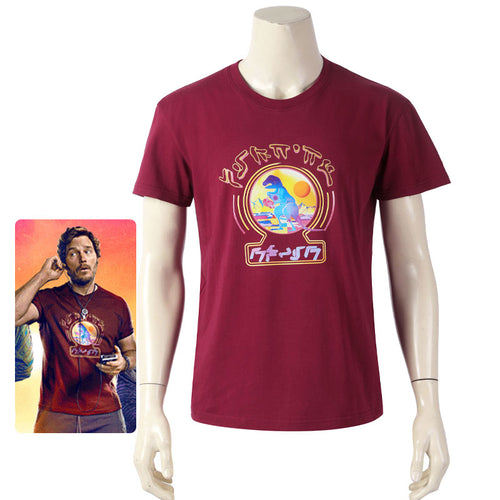Guardians of the Galaxy 3 Star Lord Peter Quill T-Shirt Cosplay Costumes