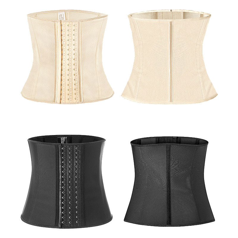 Sports Abdominal Fitness Waist Belt Latex Corset Three-layer Rubber Corset Cosplay Costumes