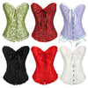 European Style Chest Support And Sexy Palace Corset Halloween Cosplay Costumes