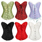 European Style Chest Support And Sexy Palace Corset Halloween Cosplay Costumes