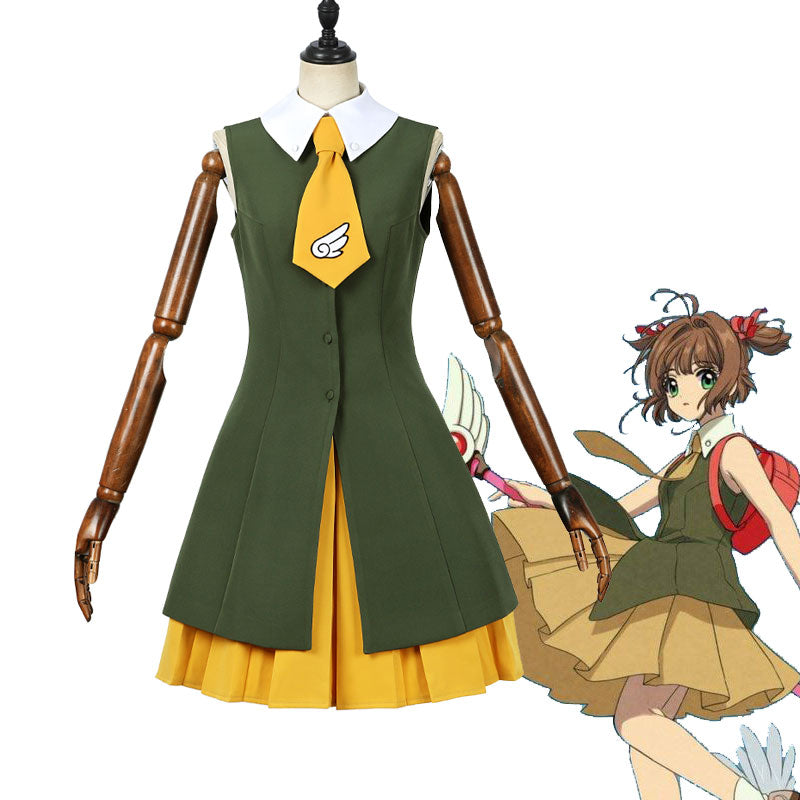 Buy Anime Cardcaptor Sakura: The Movie 1999 Sakura Kinomoto Cosplay Costumes – Cosplay Clans Buy Anime Cardcaptor Sakura: The Movie 1999 Sakura Kinomoto Cosplay Costumes – Cosplay Clans
