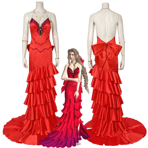 Final Fantasy VII Remake Aerith Gainsborough Cosplay Costumes