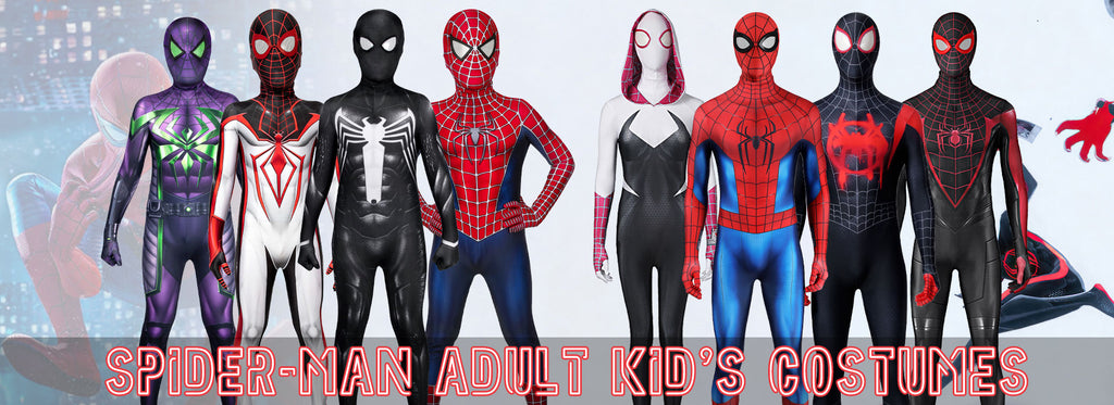 Spiderman cosplay costumes