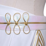 KPop Demon Hunters Mira White Stage Outfit Cosplay Costume