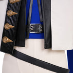 Final Fantasy XIV Seneschal Prince's Attire Dragon Rider Blue Cosplay Costumes