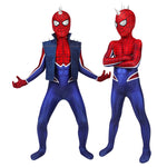 Spider-Man PS4 Spider-Punk Suit Kids Jumpsuit Cosplay Costumes