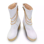 KPop Demon Hunters Mira White Cosplay Shoes