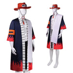 Anime One Piece Portgas D. Ace Halloween Cosplay Costume