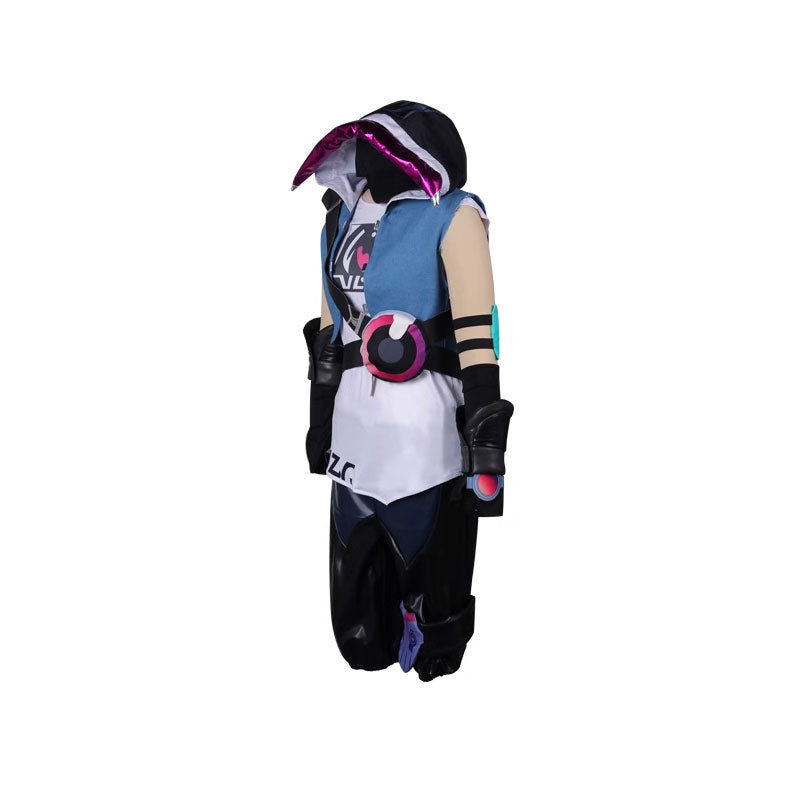 LOL Chromacrash Ekko Cosplay Costume