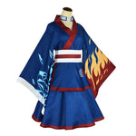 Anime My Hero Academia Shoto Todoroki Kimono Cosplay Costumes