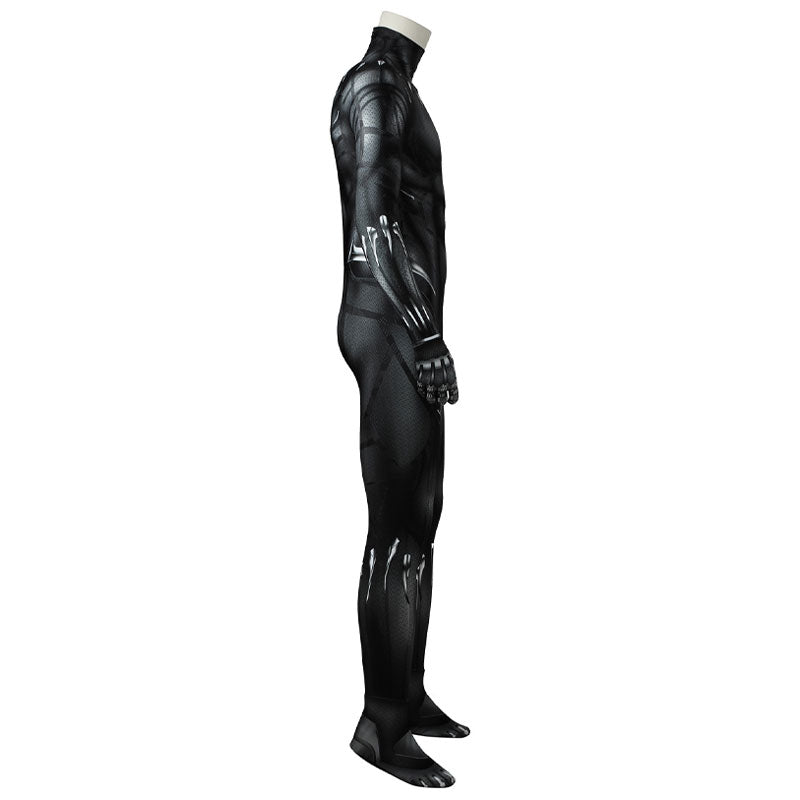 Black Panther T'Challa Jumpsuit Cosplay Costumes