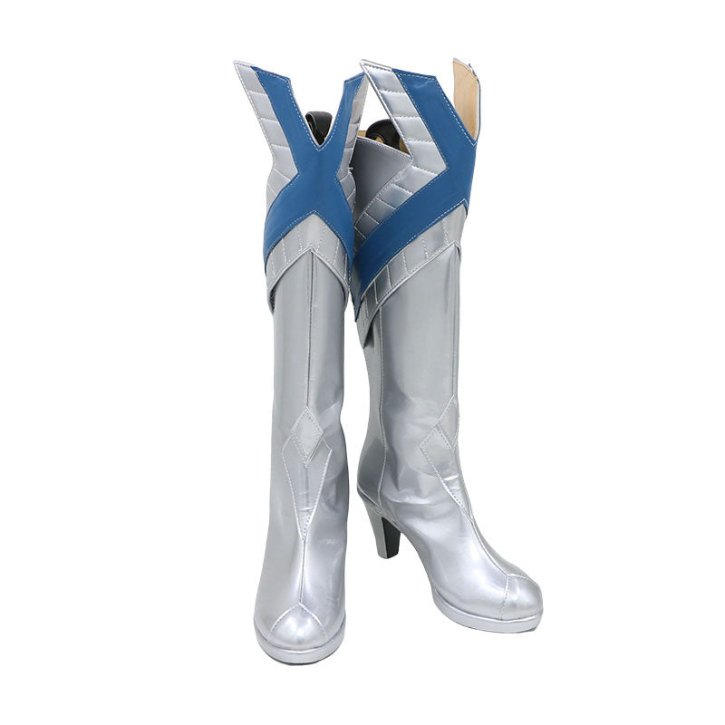 Marvel Rivals Emma Frost White Queen Cosplay Shoes